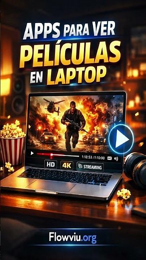 Aplicaciones para Ver Películas en Laptop 💻🎬 HD y 4K Fácil
