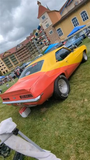 1969 Chevy Camaro SS Drag Car! #classiccar #automobile #muscle #chevrolet