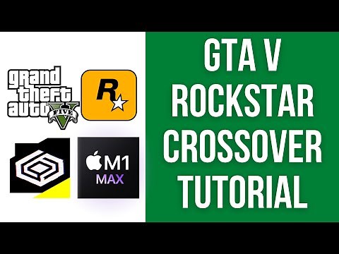 How To Install GTA V (Rockstar Games Launcher Version ONLY) On CrossOver M1 Mac macOS