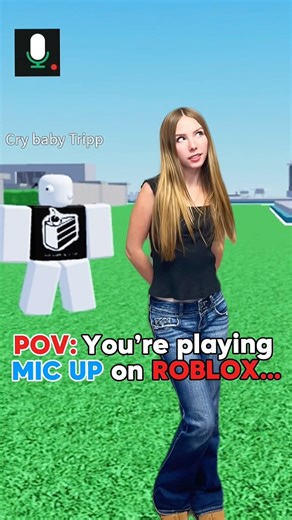 Send this to someone you want to play MIC UP with on ROBLOX!! 🎙️🤣