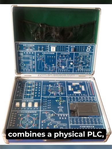 Programmable Experiment Box: The All-in-One Industrial PLC Training Solution#trainingkit #vocationaltraining #schoolsupplies #university #electrician