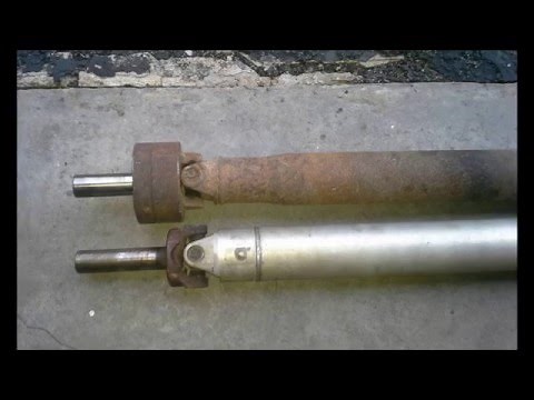 Ford Ranger Aluminum Driveshaft Upgrade for under $20, DIY.