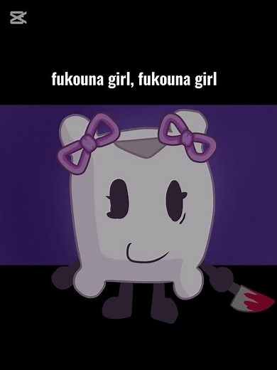 Fukouna Girl (BFDI Pillow) | #bfdi #tpot #bfb #osc