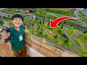 KYO Plays Mini Cars Using Remote