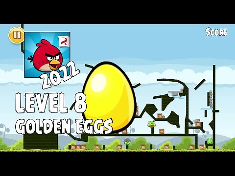 Angry Birds (2022) | Golden Eggs | Level 8 | Walkthrough
