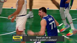 Old School vs. New School: Should you run up the score to prevent a comeback?