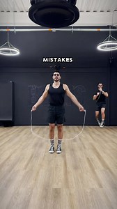 🥊 Beginner Rookie Mistakes to Avoid! ❌ Bending at your knees, jumping heels back ❌ Hands wide rotating with elbows ✅ One inch off the ground, rotating with wrists OH YESSSS!! 👉 Rope I use by @timelessjump 🔥 Everything you need to learn the jumprope: Timeless Jump Skool (link in bio) #timelessjump #jumprope #skipping #boxing | Always Ghadi Jumpman