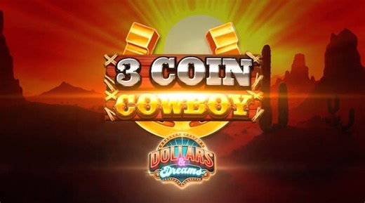 Atomic Slot Lab Launches '3 Coin Cowboy Dollars and Dreams' Slot