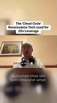 The 'Cheat Code' Renaissance Tech used for 20x Leverage