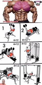 65K views · 664 reactions | full chest workout at gym #gym #workout #fitness #exercises | Mix | Facebook