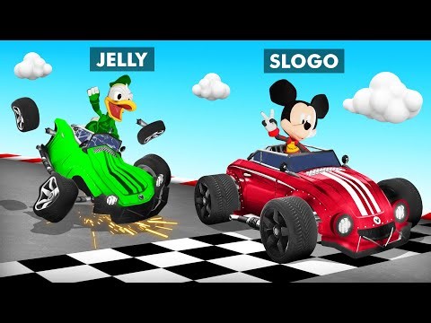JELLY vs SLOGO In DISNEY SPEEDSTORM!