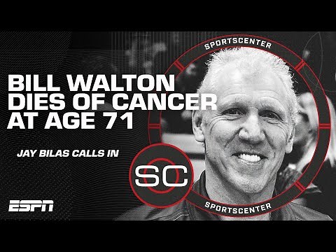 Breaking: NBA champion, Hall of Famer Bill Walton dies at 71 | SportsCenter