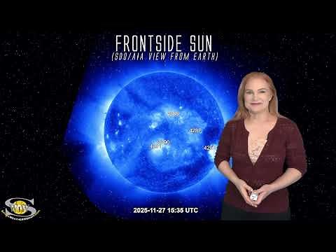 Bouncing in the Blast Wave Anticipating Big Flares | Space Weather MidWeek Forecast 27 November 2025