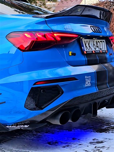 Audi S3 Cold Start: 460 KM Power Unleashed! 🔥