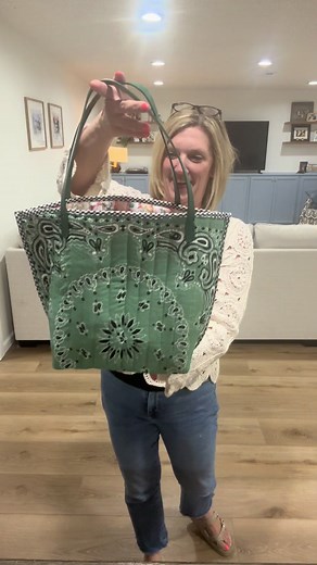 DIY Bandana & Dish Drying Mat Tote Bag