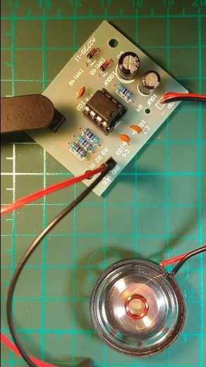Doorbell using ic 555 - DIY Kit
