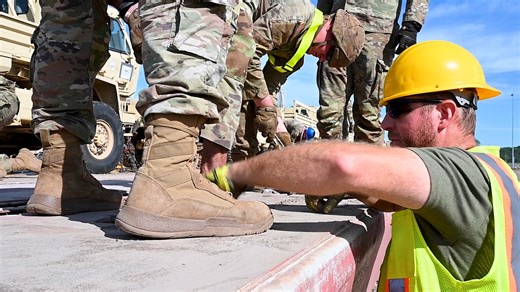 5.3K views · 67 reactions | Fort Riley's civilian workforce plays a crucial role in railhead operations, supporting the 1st Infantry Division's ability to swiftly deploy and mobilize its units. They provide expertise in logistical processes, training, and operational readiness, ensuring the efficient movement of military equipment by rail. This support is vital for maintaining operational effectiveness and enhancing our power projection capabilities. | Fort Riley | Facebook