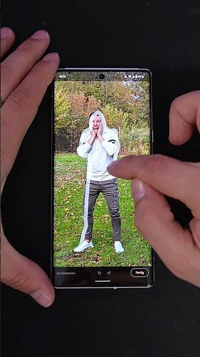 Google Pixel 6 Pro Magischer Radierer / Magic eraser | TuTo #shorts [ Deutsch / German ]