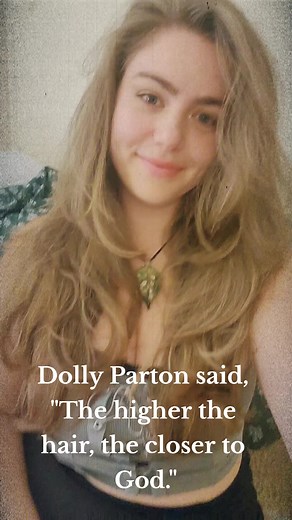 in my big country hair era