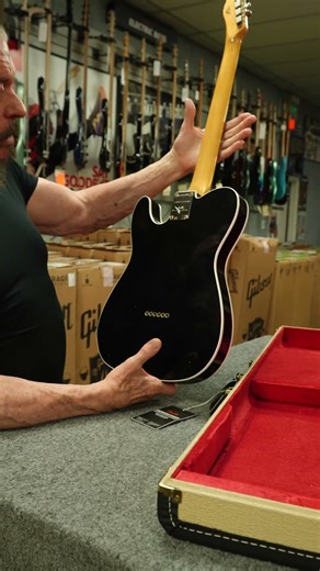 1960 Fender Custom Shop Journeyman Telecaster – Classic Black Beauty!