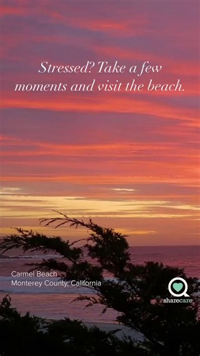 Sound up to hear the waves 🌊 | Sharecare