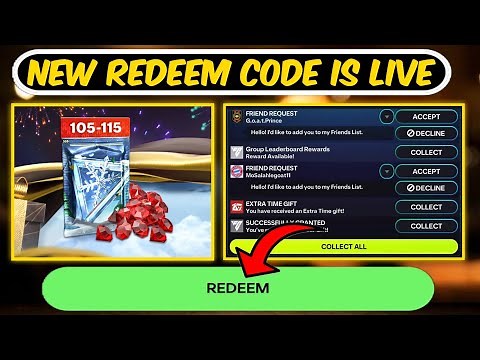 NEW YEAR GIFT ! HOW TO GET NEW REDEEM CODES CODIGOS CANJEAR KODE HARI INI IN EA FC FIFA MOBILE 26
