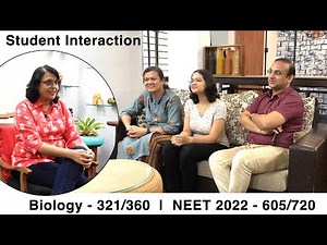 She scored 321/360 in Biology and 605/720 in NEET 2022