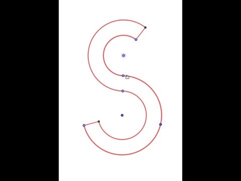 Drawing an "S" on Geogebra