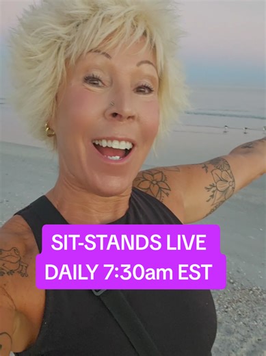 Quick Full Body Workout with SIT-STANDS at the Beach