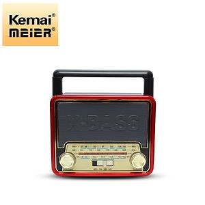 [Hot Item] Wooden Am/FM Hi-Fi Radio Vintage Retro Classic Radio W/ Built-in Radio Treble&Bass Control