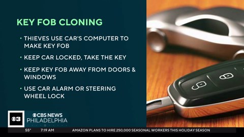 How to protect yourself from key fob cloning, or car hacking