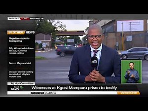 Ad Hoc Committee | Witness to testify from Kgosi Mampuru