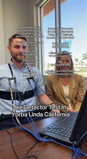 Lie detector test in Yorba Linda California