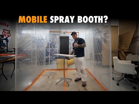 Easy Mobile Jobsite SPRAY BOOTH?
