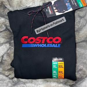 Kirkland Signature Costco Logo Unisex Hoodie Sweatshirt NEW