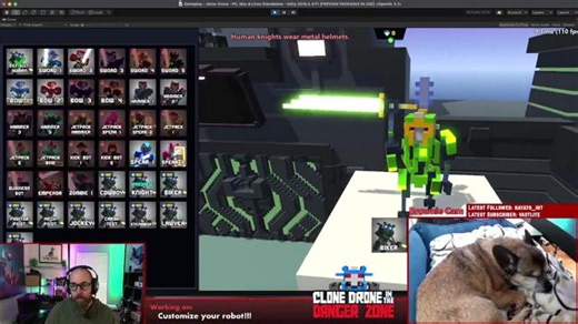 Make your robot beautiful! Character Customization. :D