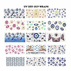 [Hot Item] High Quality Screen Printing Porcelain Glass Water Transfer Decal Paper Wholesale