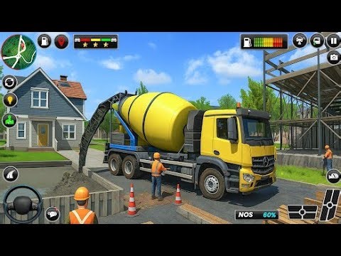 City Construction Game 3D - Use Heavy Mining Machinery In Construction Game - Android Gameplay