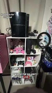 My console collection #consolecollection #consolegaming #physicalmedia