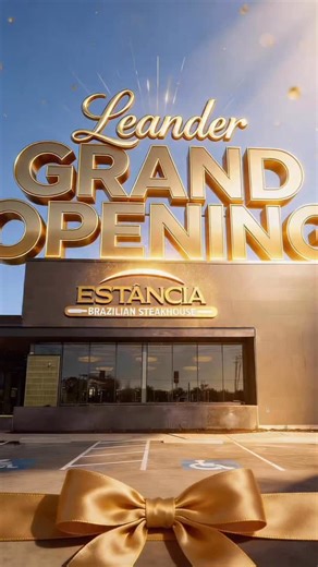 👀🔥 Leander just got a new Brazilian steakhouse Estância Brazilian Steakhouse is officially opening December 29 (MONDAY) and it’s bringing fire, flavor, and a whole dining experience to town 🥩🔥✨ Prime cuts, authentic Brazilian flavors, and a space made for celebrations, date nights, and group dinners. 📍 2132 Raider Way, Leander, TX 78641 Do you plan on going?! Let me know! ⬇️ | Leander Scoop