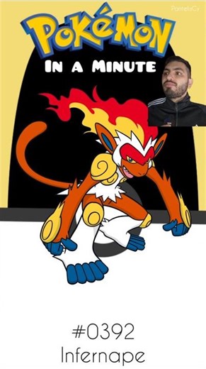 Infernape 🔥🥋 | Pokédex in a Minute #pokemon #shorts #Infernape