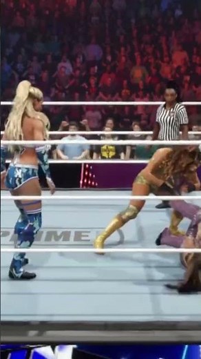 WWE 2K25 - Eve Torres vs. Layla vs. Michelle McCool