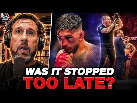 Was the Topuria Stoppage Too Late? Big John McCarthy Explains