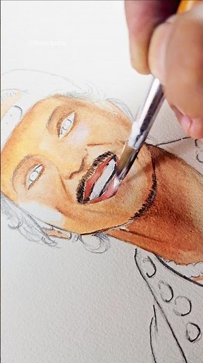 I Try to Draw Bruno Mars | Bruno Mars Drawing | ROSÉ & Bruno Mars - APT. #apt #art #drawing #shorts