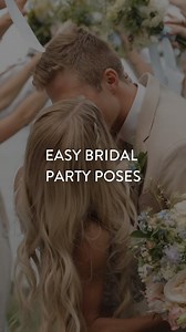 28K views · 33 reactions | Two simple bridal party poses that still highlight the couple beautifully 﫶 Thank you @sophs_photo for sharing these with us! What is your go-to bridal party pose? Tell us in the comments! #photographytips #howtopose #wedding #weddingposes #unscriptedphotographers #weddingphotography | Unscripted | Facebook