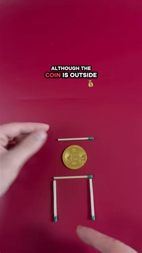 Matchstick puzzle: How to move two matches to form a square? Matchstick and coin puzzle. #puzzle #solving #match #coin #riddle | puzzlehub | Facebook