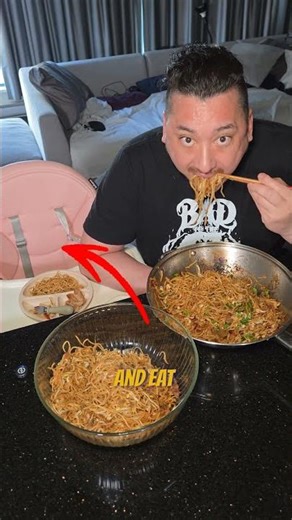 Day 4 Chow Mein Karagarashi and Sprouts alone