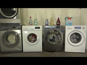 Wash Race - Hotpoint Smart vs. Logik vs. Samsung Ecobubble vs. Panasonic / Synthetics 60'c