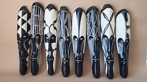 African Mask/cameroon Fang Mask 23 to 24inch - Etsy