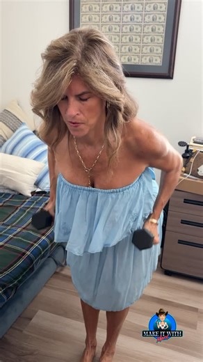 Mary Burke on Instagram: "Sun dress pump up 💪 #maryburke #themaryburke #askmaryburke #follow"